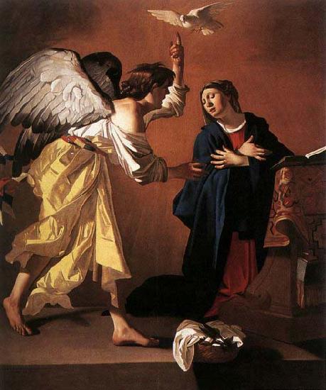 JANSSENS, Jan The Annunciation Germany oil painting art